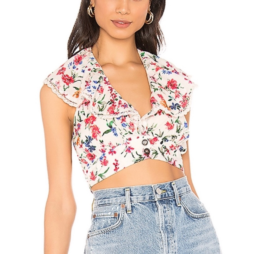 Lovers + Friends Marty Halter Top